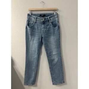 Women's Hudson Midrise‎ Straight Leg Blue Jeans Size 6 with 28 " Inseam